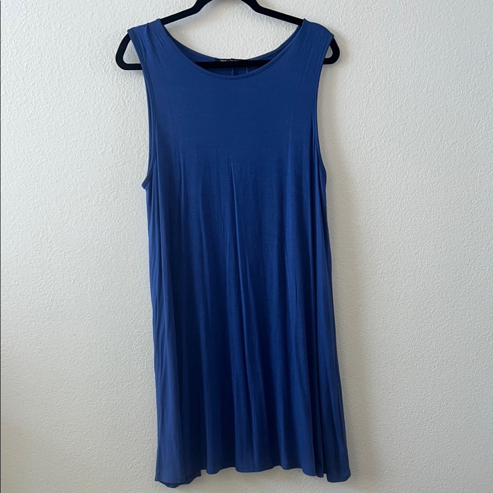One Clothing Blue Sleeveless Dress NWT size xl